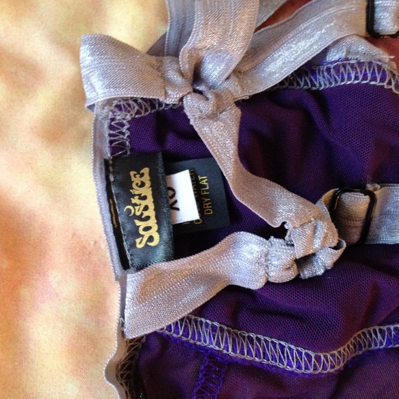 Solstice Intimates high leg thong bodysuit🚯SOLD - Picture 5 of 6